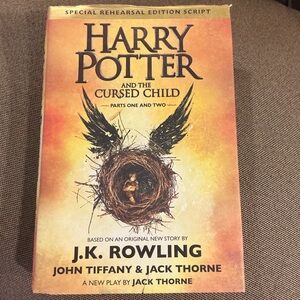 Harry Potter & The Cursed Child by J.K. Rowling Hardcover Book